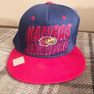 NWT NCAA UNIVERSITY OF KANSAS JAYHAWK BASEBALL HAT